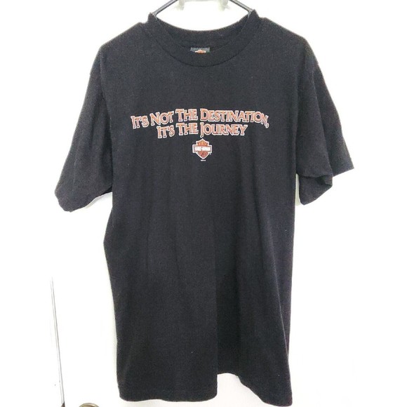 Harley Davidson Myrtel Beach Black Tee Shirt large - Picture 1 of 5